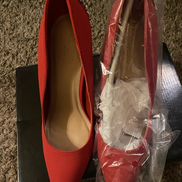 Charlotte Russe “Erin” red heels, size 10 - Picture 4 of 12